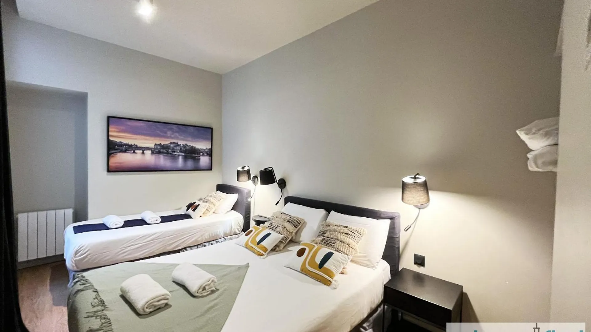 Urban Flat 110 - Luxury 3 Bedroom Near Galeries Lafayette Parijs Frankrijk